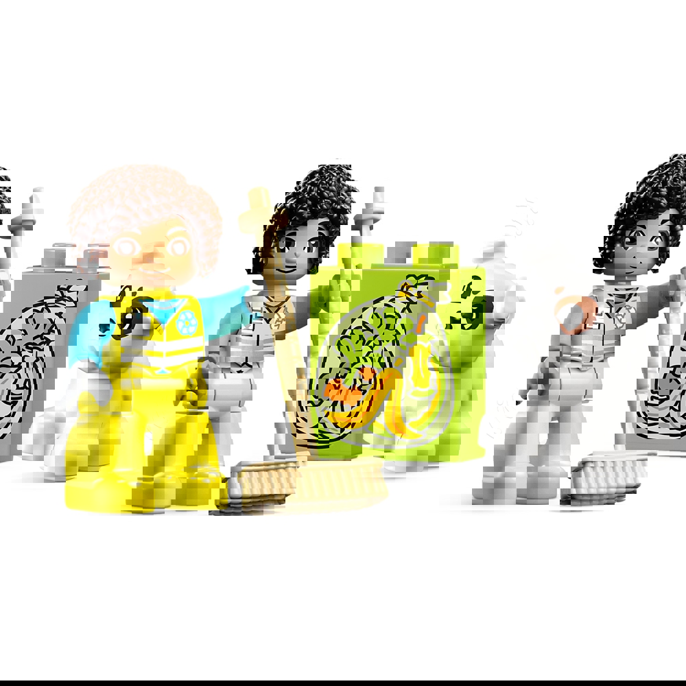 ასაწყობი კონსტრუქცია Lego 10987, Recycling Truck