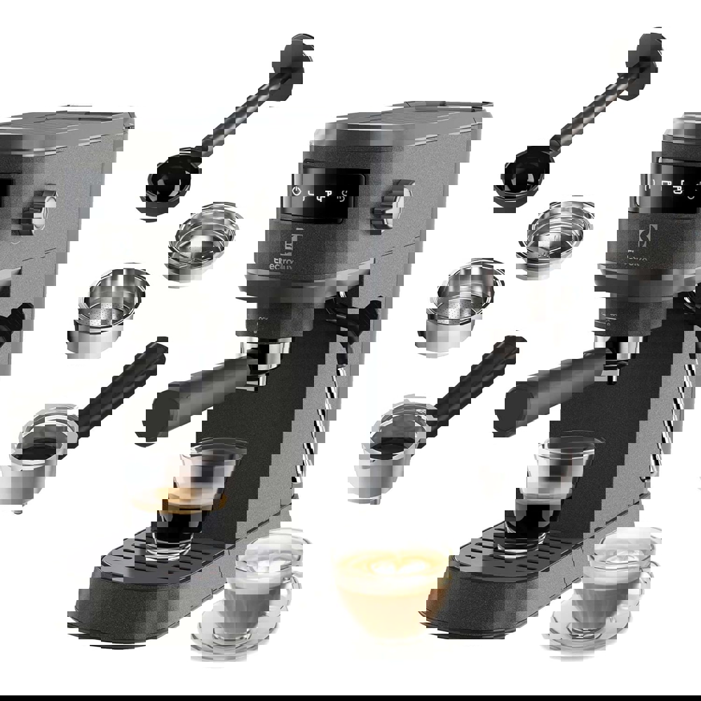 ყავის აპარატი Electrolux E6EC1-6BST, 1250W, 1L, Coffee Machine, Black Inox