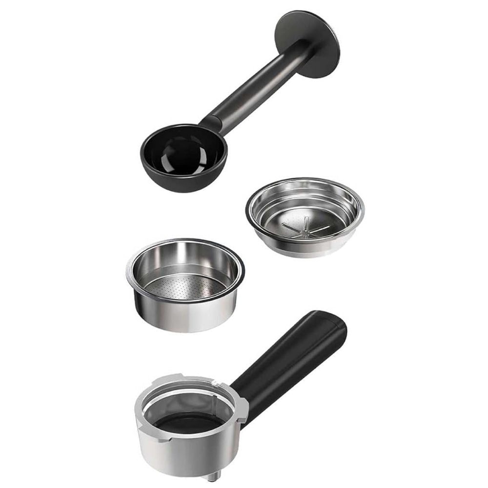 ყავის აპარატი Electrolux E6EC1-6BST, 1250W, 1L, Coffee Machine, Black Inox