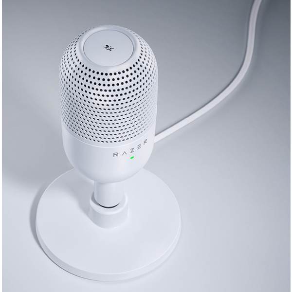 მიკროფონი Razer RZ19-05050300-R3M1 Seiren V3 Mini, Microphone, USB-C, USB-A, White