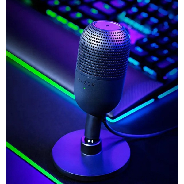 მიკროფონი Razer RZ19-05050100-R3M1 Seiren V3 Mini, Microphone, USB-C, USB-A, Black