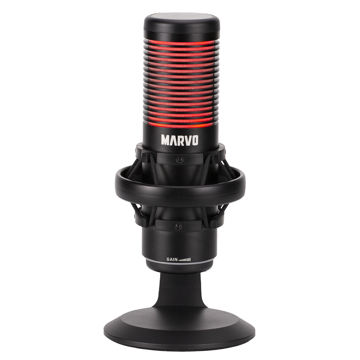 მიკროფონი Marvo MIC-07 BK BLAST 60, Microphone, Wired, Black