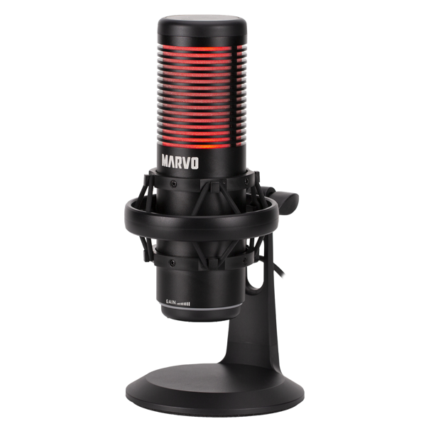 Marvo MIC-07 BK BLAST 60, Microphone, Wired, Black