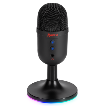 Marvo MIC-06 BK Blast 40, USB, 3.5mm, Black