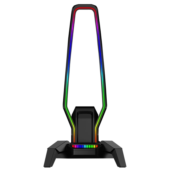 ყურსასმენის სადგამი Marvo HZ-10 KOBE 30, Headset Stand, Black