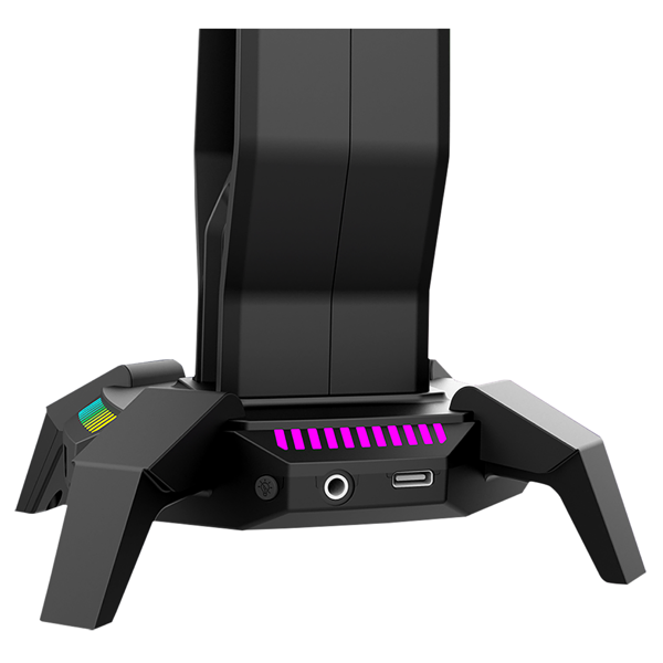 ყურსასმენის სადგამი Marvo HZ-10 KOBE 30, Headset Stand, Black