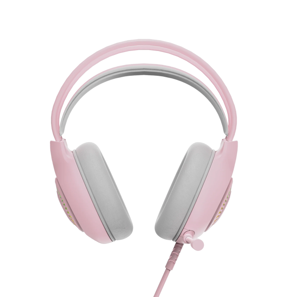 Marvo H8325 PK, Gaming Headset, Wired, USB, Pink