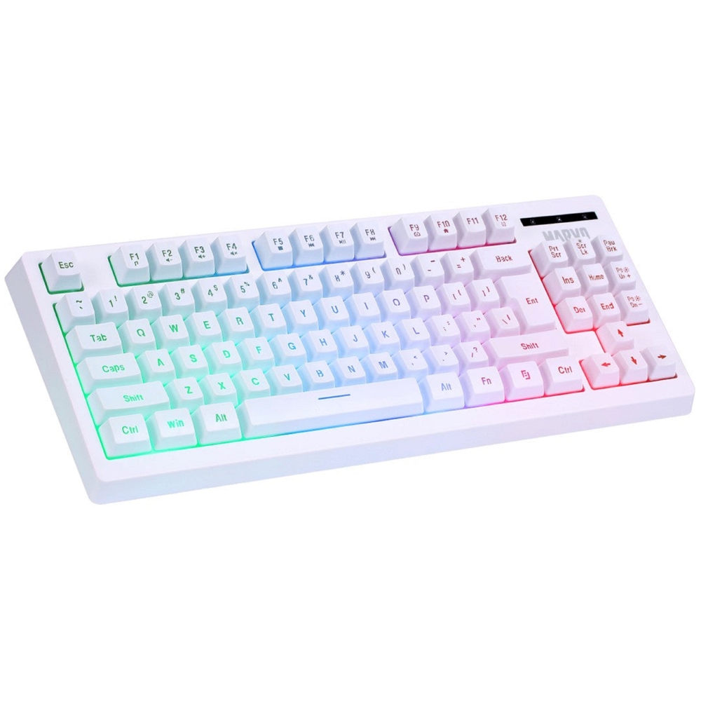 Marvo CM310WHITE, Wired, RGB, USB, 3 in 1 Gaming Kit, White