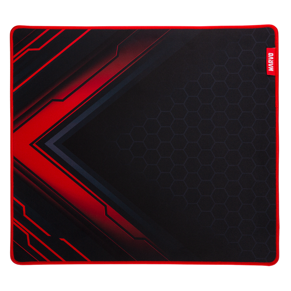 Marvo G55 Blaze M, Gaming Mouse Pad, Red/Black