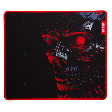 მაუსის პადი Marvo G53 Noob M, Gaming Mouse Pad, Red/Black