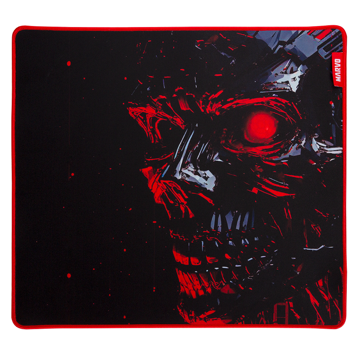 მაუსის პადი Marvo G52 Noob L, Gaming Mouse Pad, Red/Black