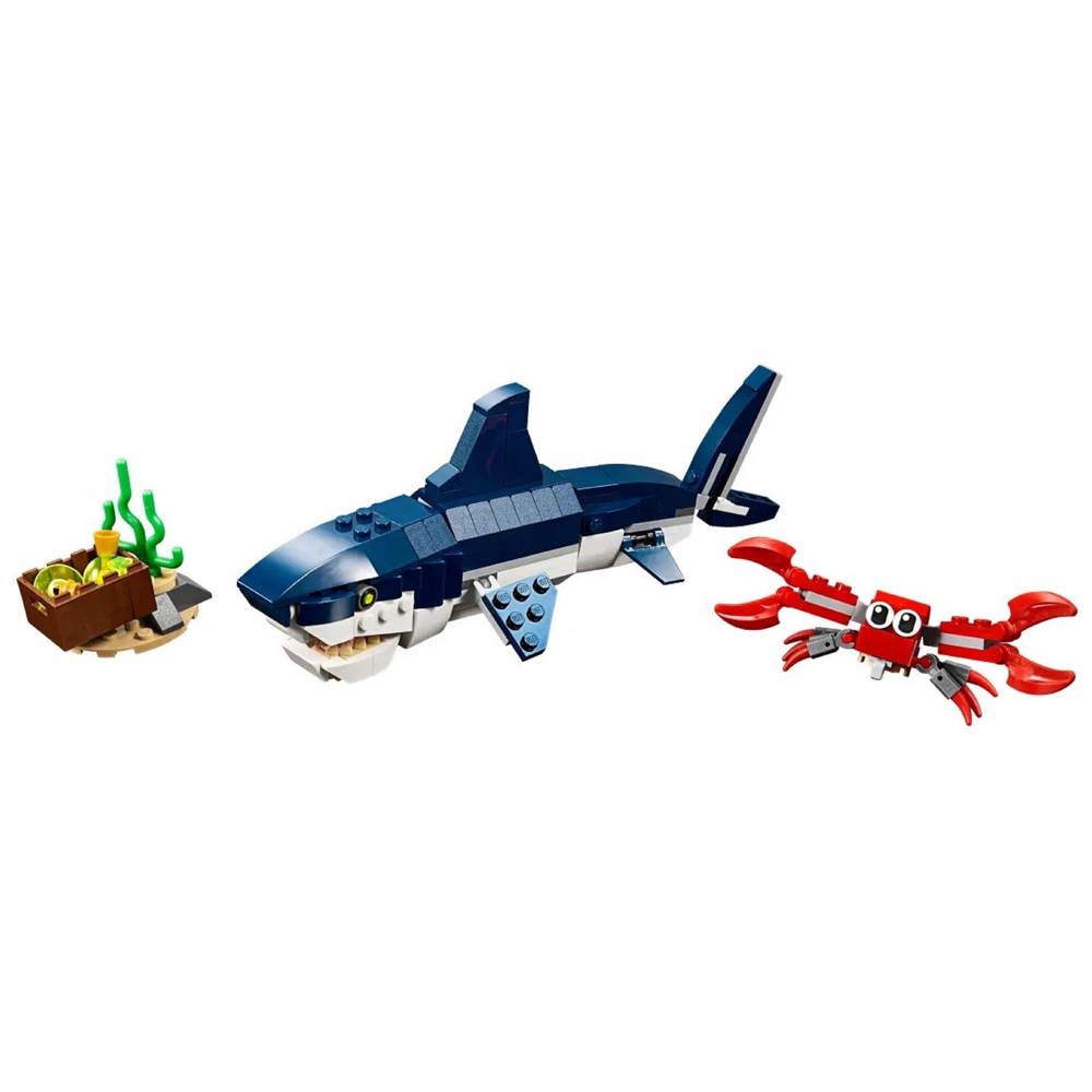 ასაწყობი კონსტრუქცია Lego 31088, Deep Sea Creatures