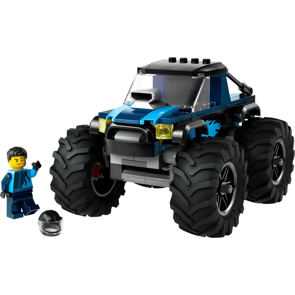 ასაწყობი კონსტრუქცია Lego 60402, Blue Monster Truck