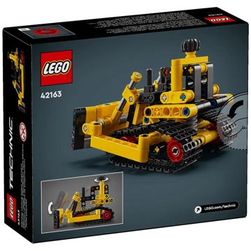 ასაწყობი კონსტრუქცია Lego 42163 Technic, Heavy-Duty Super Powerful Bulldozer