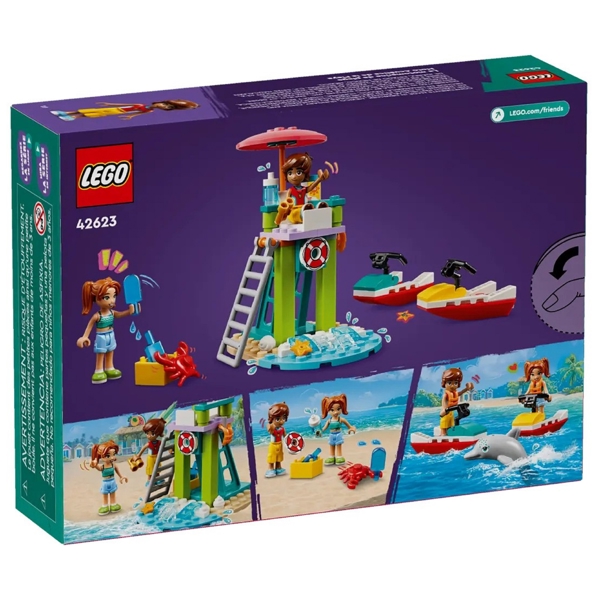 ასაწყობი კონსტრუქცია Lego 42623, Beach Water Scooter