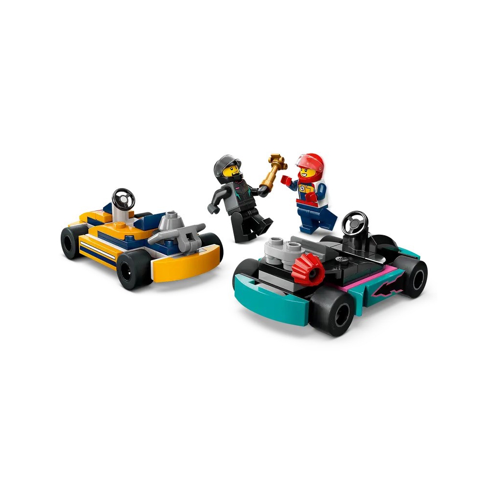Lego 60400, Go-Karts and Race Drivers