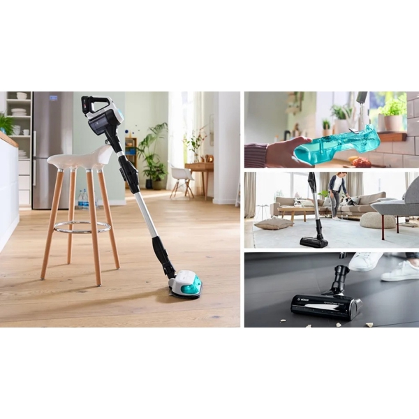 Bosch BCS71HYG1 Unlimited 7, 0.3L, Vacuum Cleaner, White/Black