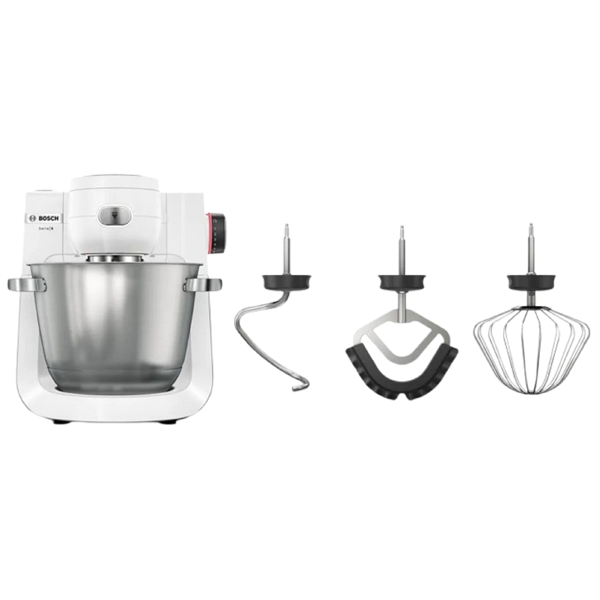 Bosch MUMS6EW00, 1600W, 5.5L, Food Processor, White