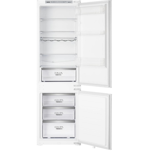 ჩასაშენებელი მაცივარი Gorenje NRKI418FP2, A+, 240L, 39Db, NoFrost, Built-in Refrigerator, White