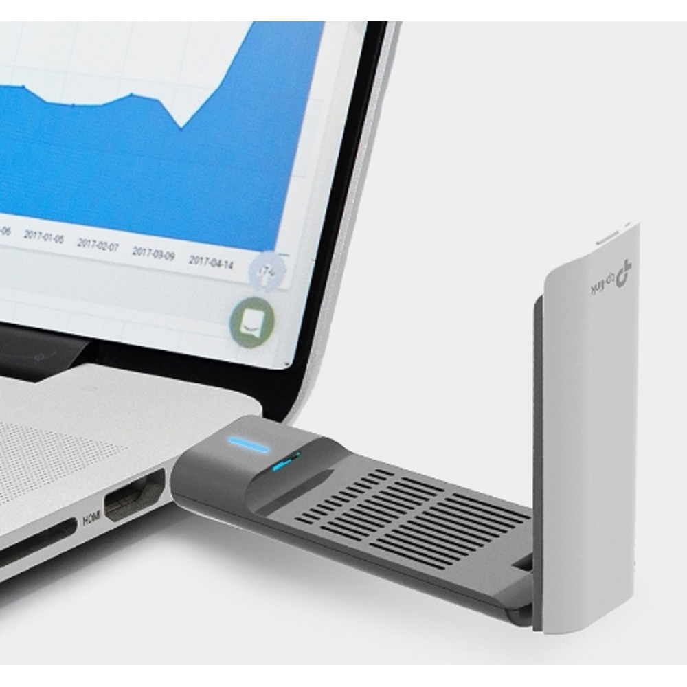 WiFi ადაპტერი TP-Link Archer TX20UH, High Gain Wireless USB Adapter, Grey