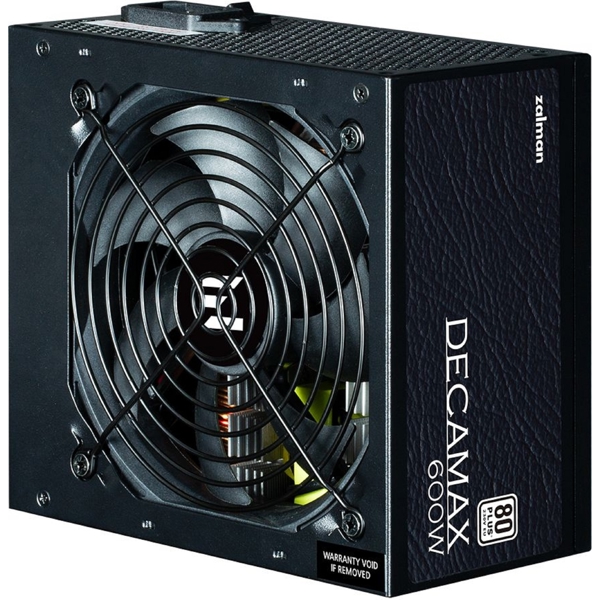 Zalman ZM600-LX3 TeraMax, 600W, 80 Plus, Power Supply, Black