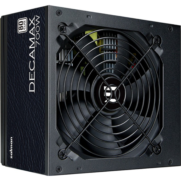 Zalman ZM700-LX3 Decamax, 700W, 80 Plus, Power Supply, Black