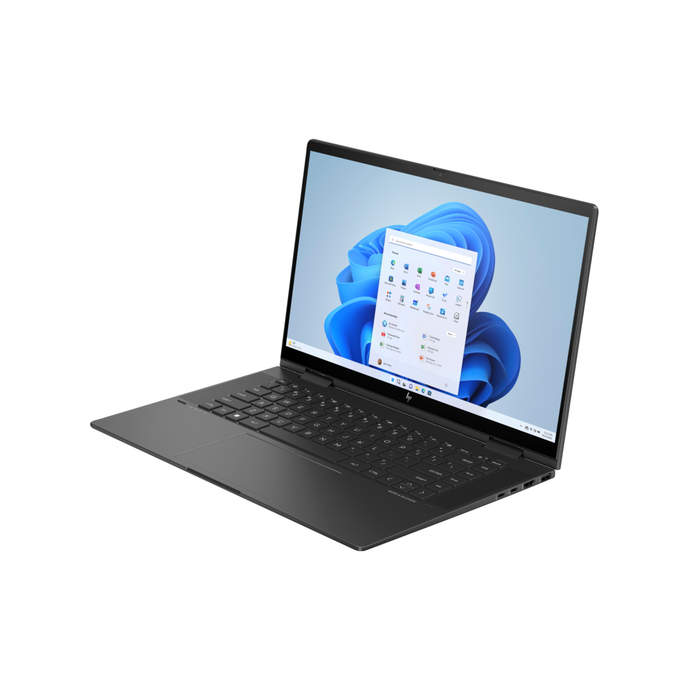 HP A1UW9EA ENVY x360, 15.6", Ryzen 7-7730U, 16GB, 1TB SSD, Integrated, W11H, Nightfall Black