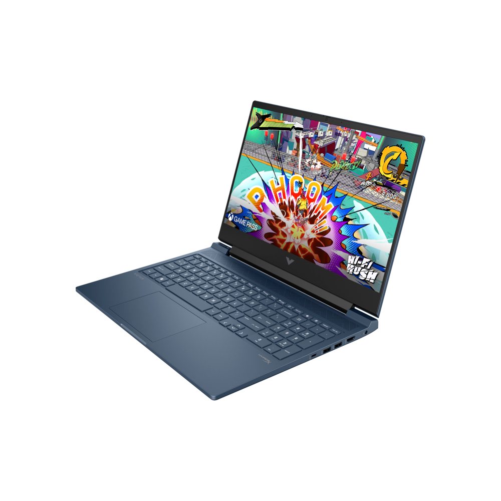 ნოუთბუქი HP A74LZEA Victus, 16.1", Ryzen 5-8645U, 32GB, 1TB SSD, RTX4050 6GB, Performance Blue