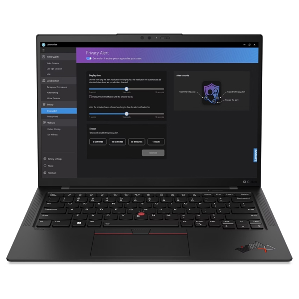 ნოუთბუქი Lenovo 21HM000JUS ThinkPad X1 Carbon Gen11, 14", i7-1355U, 16GB, 512GB SSD, Integrated, W11P, Deep Black