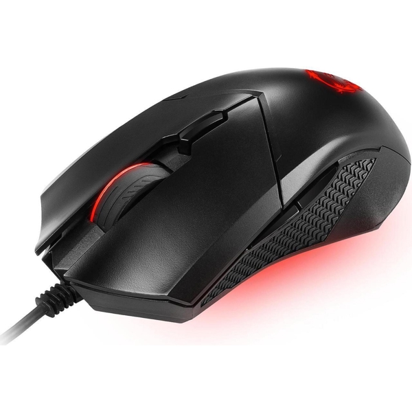 MSI S12-0401800-CLA Clutch GM08, Wired, USB, Gaming Mouse, Black