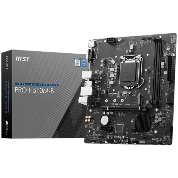 MSI 911-7E05-010 PRO H510M-B, LGA1200, DDR4, 64GB