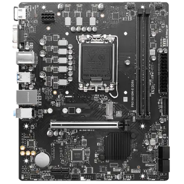 MSI 911-7D48-037 PRO H610M-E, LGA1700, DDR4, 64GB