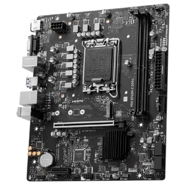 MSI 911-7D48-045 PRO B760M-E, LGA1700, DDR4, 64GB