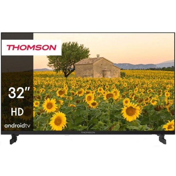 Thomson LD32HD-3218, 32", HD, Android TV, USB, HDMI, RJ45, VGA, Black