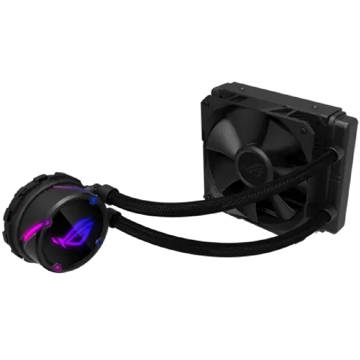 თხევადი გაგრილება Asus ROG 90RC0050-M0UAY0, 120mm, 2500RPM, Liquid Cooling, Black