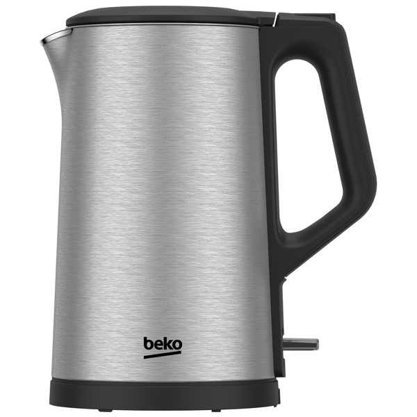 Beko WKM 7322 I, 2200W, 1.7L, Electric Kettle, Silver