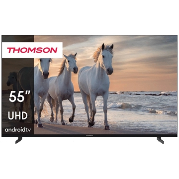 Thomson LD55UDS-F1W, 55", 4K UHD, USB, HDMI, RJ45, VGA, BT, WIFI, Black