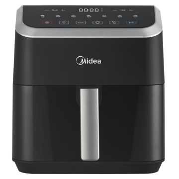 აეროგრილი Midea MF-CY55K, 1600W, 5L, Air Fryer, Black