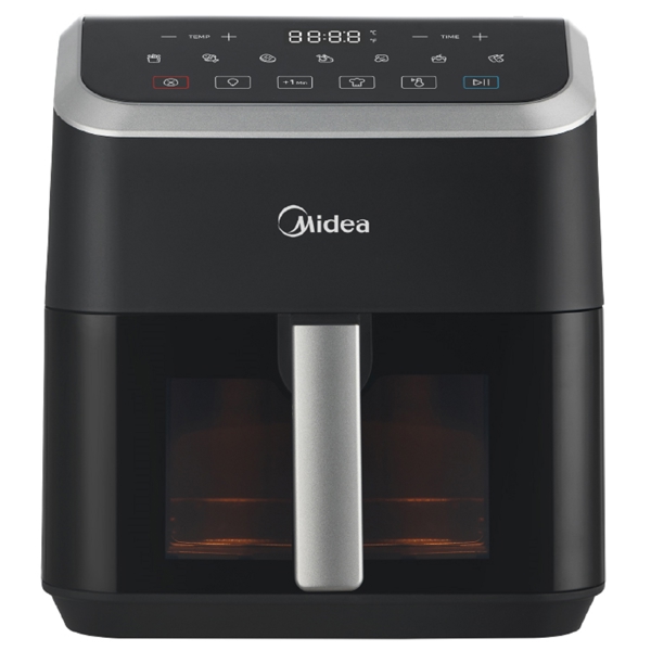 აეროგრილი Midea MF-CY55K, 1600W, 5L, Air Fryer, Black