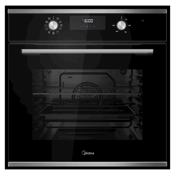  Midea MO69110GB, 3000W, 70L, Built-In, Black