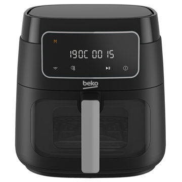 აეროგრილი Beko FRL 3374 B, 1750W, 7.6L, Air Fryer, Black