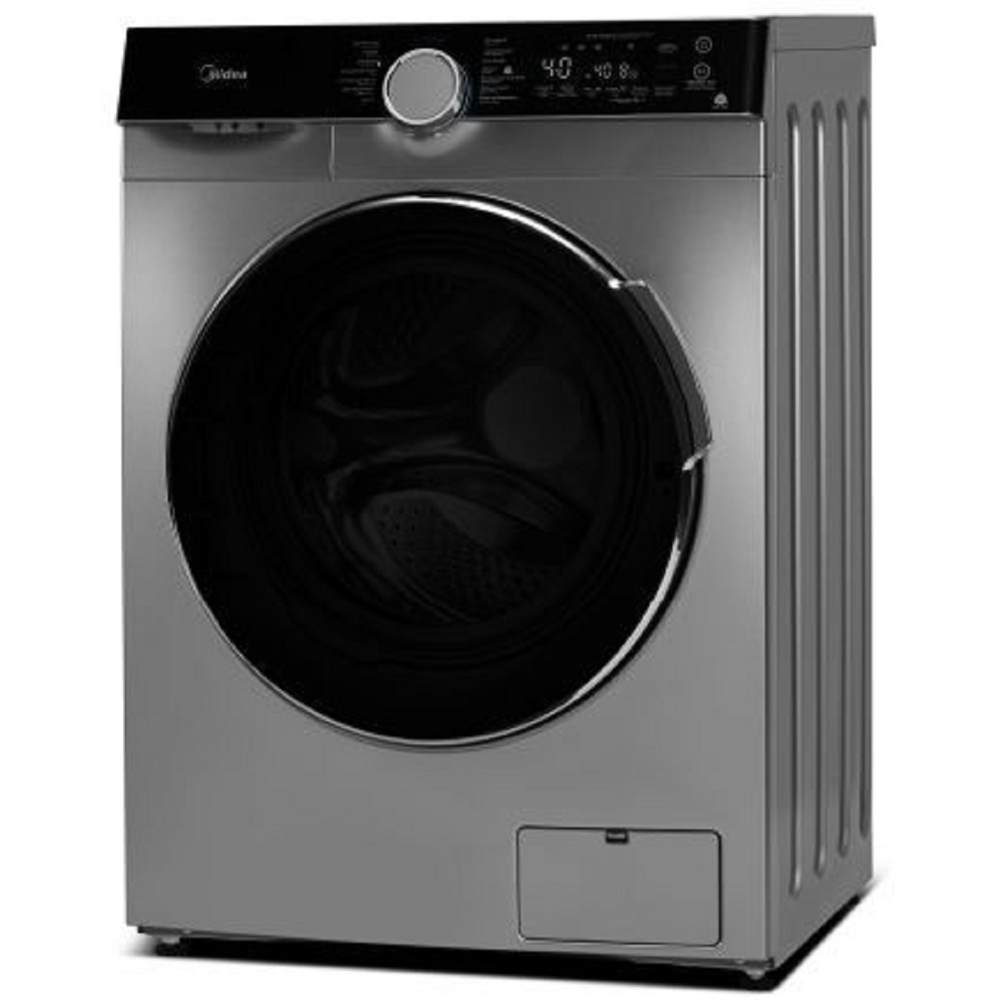 სარეცხი მანქანა Midea MFK03W80B/S, 8Kg, A+++, 1400Rpm, 78Db, Washing Machine, Silver