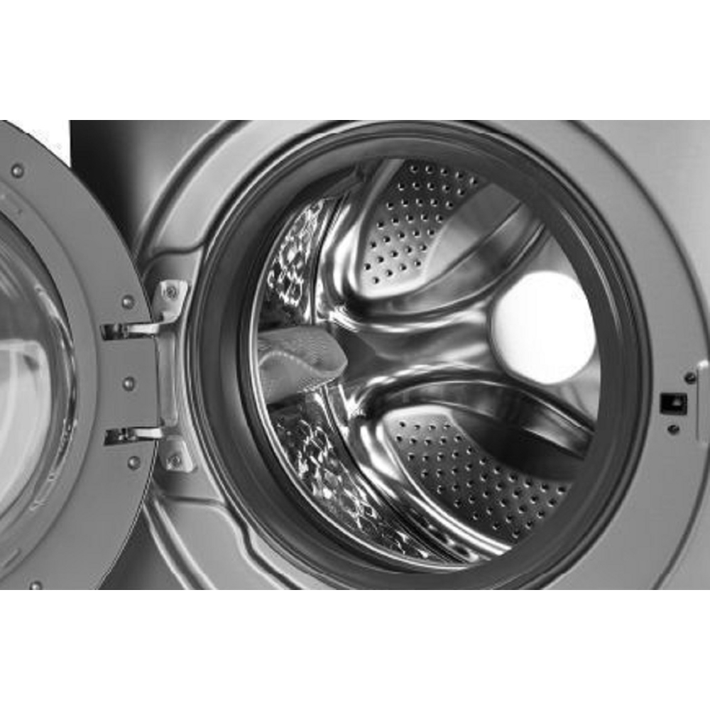 სარეცხი მანქანა Midea MFK03W80B/S, 8Kg, A+++, 1400Rpm, 78Db, Washing Machine, Silver