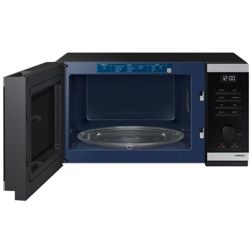მიკროტალღური ღუმელი Samsung MS23DG4504ATBW, 1250W, 23L, Microwave Oven, Black/Silver