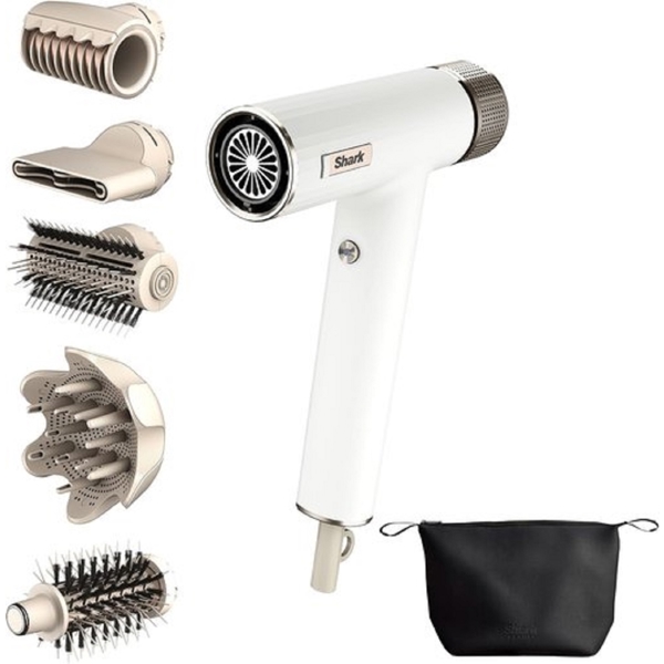 Shark HD352EU, 1700W, Hair Dryer, White