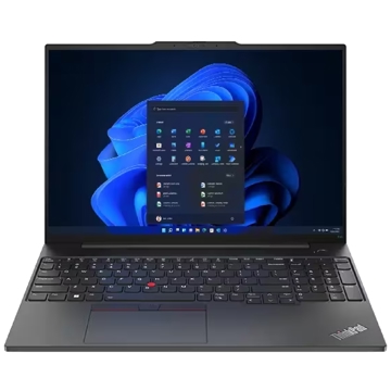 Lenovo 21JQS8E700 ThinkPad E16, 16", i7-13700H, 32GB, 512GB SSD, Integrated, Black