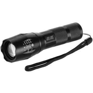 ფარანი 2E 2E-FLYB1812BI, 10W, Hand Rechargeable Flashlight, Black