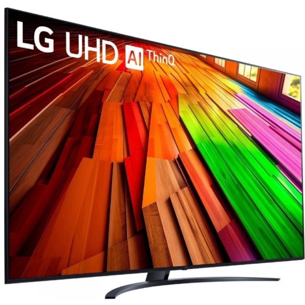 ტელევიზორი LG 43UT81006LA.AMCN AI ThinQ, 43", 4K UHD, HDMI, BT, WIFI, Black