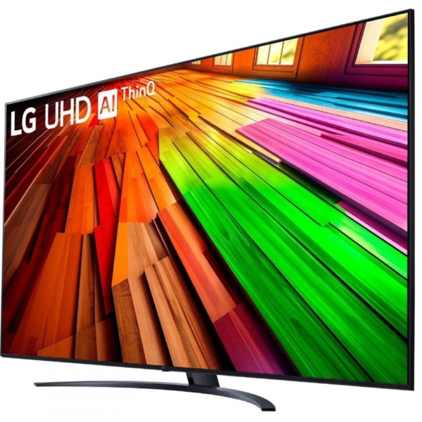 ტელევიზორი LG 43UT81006LA.AMCN AI ThinQ, 43", 4K UHD, HDMI, BT, WIFI, Black