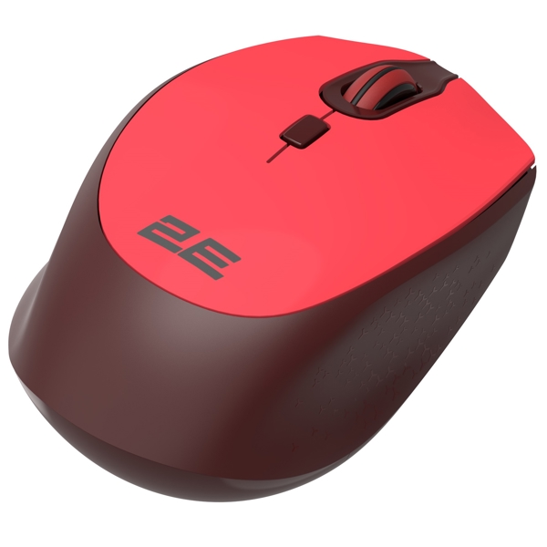 მაუსი 2E 2E-MF220WR, Wireless, USB, Mouse, Red